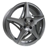 6.5X16 TL-5385 4X100 ET37 73.1 SILVER MACHINED - 1