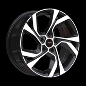 7.5 X 17 PRO-75229 5X114.3 ET40 66.1 BLACK MACHINED XL - 1