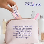 Better Wipes Makyaj Temizleme Mendilleri Ekstra Kalın, Hipoalerjenik,Alkolsüz,Suya Dayanıklı 25 Adet thumbnail 3