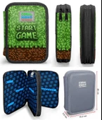 Coral High Yeşil Kahverengi Craft Erkek Çocuk Okul Çantası ve Organizer Kalemlik Seti 23776 11154 thumbnail 4