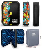 Coral High Siyah Hayaletler Erkek Çocuk Okul Çantası ve Organizer Kalemlik Seti 23774 11150 thumbnail 2