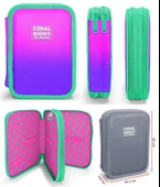 Coral High Pembe Mor Gradyan Kız Çocuk Okul Çantası ve Organizer Kalemlik Seti 23762 11137 thumbnail 2