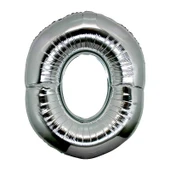 O Harf Folyo Balon Gümüş Renk  40 İnç - 3