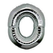 O Harf Folyo Balon Gümüş Renk  40 İnç - 2