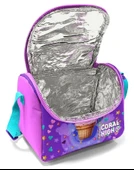 Coral High Kız Çocuk Termoslu Beslenme Çantası - Mor Pembe Dondurma Unicorn, Kız Çocuk thumbnail 4
