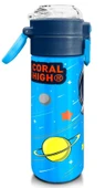 Coral High 500 ml Lacivert Mavi Astronot Desenli - Erkek Çocuk Paslanmaz Çelik Okul Termosu/Suluk/Matara - 3