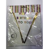 Happy Birthday To You Flama Bayrak Süs - 6