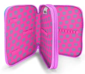 Coral High Organizer İki Katlı Kalem Çantası - Turkuaz Pembe Kaplumbağa, Kız Çocuk, Turkuaz Pembe Kaplumbağa thumbnail 3