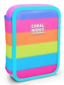 Coral High İki Katlı Organizer Kalemlik - Pembe Turuncu Renk Geçişli, Kız Çocuk/Kadın, Pembe Turuncu Renk Geçişli thumbnail 1