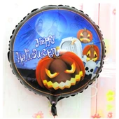 Happy Halloween Balkabağı Folyo Balon 18 İnç - 2