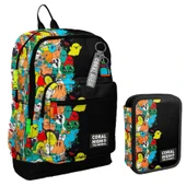 Coral High Siyah Hayaletler Erkek Çocuk Okul Çantası ve Organizer Kalemlik Seti 23774 11150 thumbnail 3