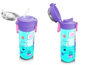 Coral High 500 ml Paslanmaz Çelik Okul Termosu/Suluk/Matara - Kız Çocuk - Turkuaz Pembe Dondurmalı Desenli - Sızdırma Yapmaz - 4
