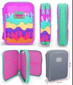 Coral High Pembe Mor Dondurma Kız Çocuk Okul Çantası ve Organizer Kalemlik Seti thumbnail 4