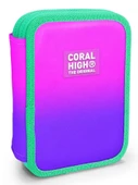 Coral High İki Katlı Organizer Kalemlik - Pembe Mor Gradyan, Kız Çocuk, Pembe Mor Gradyan thumbnail 1