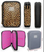 Coral High Kahverengi Leopar Kız Çocuk Okul Çantası ve Organizer Kalemlik Seti - İlkokul ve Ortaokul thumbnail 2