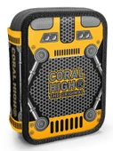 Coral High Erkek Çocuk Organizer Kalemlik/Kalem Çantası - Siyah Sarı Robot thumbnail 1