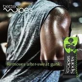 Better Wipes Sporcular ve Fitness Tutkunları için Vücud Temizleme Mendilleri 25 Adet thumbnail 3