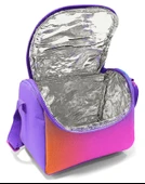 Coral High İlkokul Kız Çocuk Okul Beslenme Çantası, Turuncu Mor Renk Geçişli, Termoslu (Isı Yalıtımlı) thumbnail 4