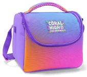 Coral High İlkokul Kız Çocuk Okul Beslenme Çantası, Turuncu Mor Renk Geçişli, Termoslu (Isı Yalıtımlı) thumbnail 1