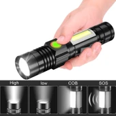 F.b.ı Pro F-28a Şarjlı Mıknatıslı El Feneri thumbnail 1