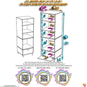 Modilayn AYQ (60x217x56 cm) Boyutunda Ankastre 1 Kapaklı Mini/Midi Mikrodalga Fırın Dolabı - 4