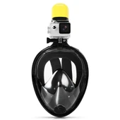 Full Face Şnorkel Dalış Maske Tam Yüz Anti-sis Ve Sızıntı S/m Pembe - 4