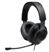 JBL Quantum 100 Siyah Kablolu Kulak Üstü Oyuncu Kulaklığı - 1