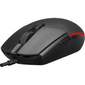 KB-R310 Broker Siyah USB Gökkuşağı Zemin Aydınlatmalı Oyuncu Klavye + Mouse Set - 6