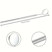 İpek Kirpik Kontrol Aynası Diş Kontrol Aynası Metal - 4