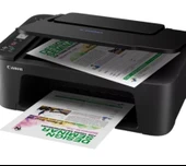 Canon Pixma E3440 Wi-Fi + Tarayıcı + Fotokopi Renkli Çok Fonksiyonlu Mürekkep Püskürtmeli Yazıcı - 1