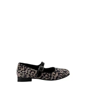 Albini 26100780  Babet Leopar Desenli Kadın Ayakkabı - 13