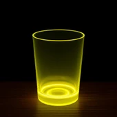 PartyGlow Neon Sarı Bardak 8.5 x 10.5 cm - 1