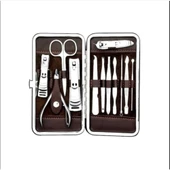 Deri Çantalı 12'li Manikür Seti - 2