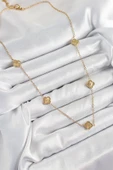 Yonca Model Gold Renk Kadın Kolye - EBJ250711W36545 thumbnail 2