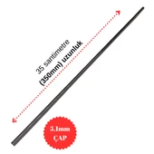 Zanon-Benza-Veta-Elia Zeytin Hasat Makinesi Karbon Fiber Çubuk 5MM - 8 ADET - 2