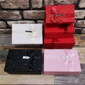 3'lü Dikdörtgen Hediye Kutusu thumbnail 1
