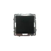 Ovivo Grano Siyah Anahtar Komütatör İkili Anahtar 2'li Set / Paket - 2