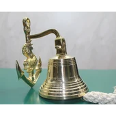 Pirinç Duvara Asmalı Çapalı Çan 6098 - 1