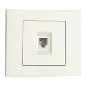 20 Adet Ovivo Grano Beyaz Numeris Telefon Prizi Çerçeve Dahil - 1