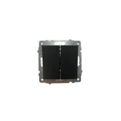 Ovivo Grano Siyah Anahtar + Komütatör (ikili) Anahtar Set thumbnail 3