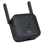 Powermaster PW-WR22 300 Mbps 2.4 Ghz 2 Anten Wifi Router Repeater Access Point Priz Tipi - 1