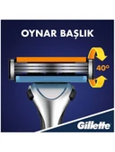 Gillette Sensor3 Tıraş Makinesi + 6 Yedek Tıraş Bıçağı - 5