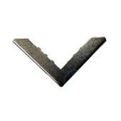 Kitap, Kapak, Menü, Albüm Köşesi, Büyük - 23x40mm, Nikel, 500 Adet - 1
