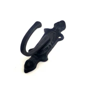 Antika Tarz Dekoratif Pirinç Perdelik Askı -  Oksit - 1