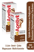 LEDAPHARMA LEDAPHARMA Apetivit Multivitamin 200ml X 2 Adet - 1