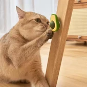 Doğal Kedi Nanesi Avokado Oyuncak 360° Döner Catnip & Kedi Çimi - 4