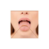 Hijyenik Dil Kazıyıcı Temizleme Dil Sıyırıcı Dil Temizleyici Bakır Hilal - 1