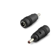 Notebook Adaptör Ucu Çevirici 3.5*1.35 (M) To 5.5*2.5 (F) 10Lu Paket Siyah HDX1314 - 1