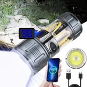 Şarj Edilebilir El Feneri - Wison - 10 Watt thumbnail 3