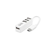 Type-C Hub 4*Usb Beyaz (Telefon Uyumlu) HDX7015 - 1